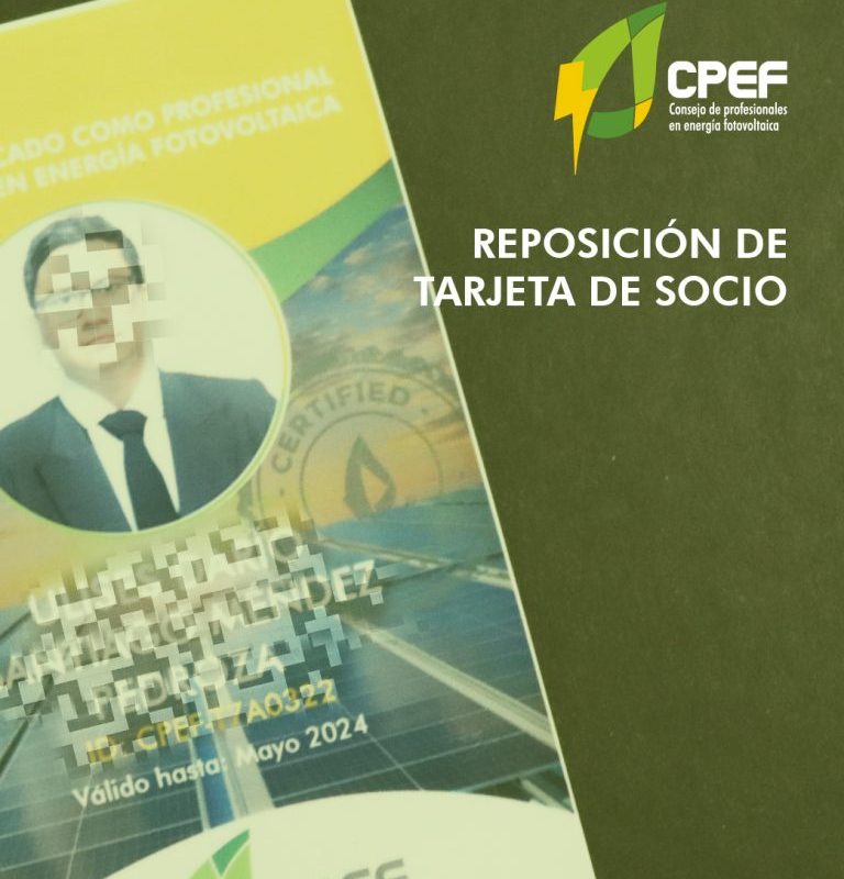 Reposición Tarjeta de Socio