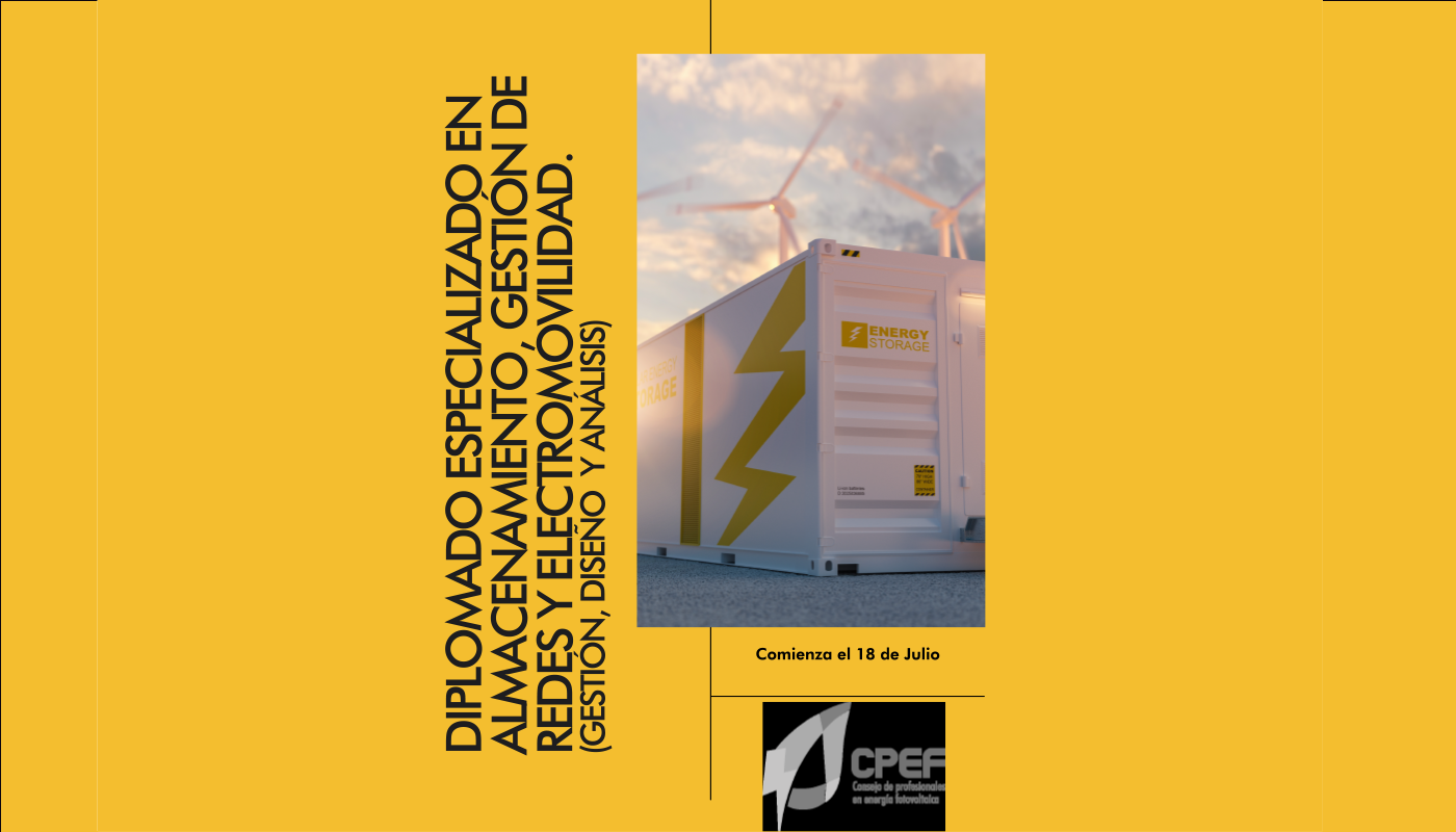 DIPLOMADO ESPECIALIZADO EN ALMACENAMIENTO GESTION DE REDES Y ELECTROMOVILIDAD)8ta GEN.