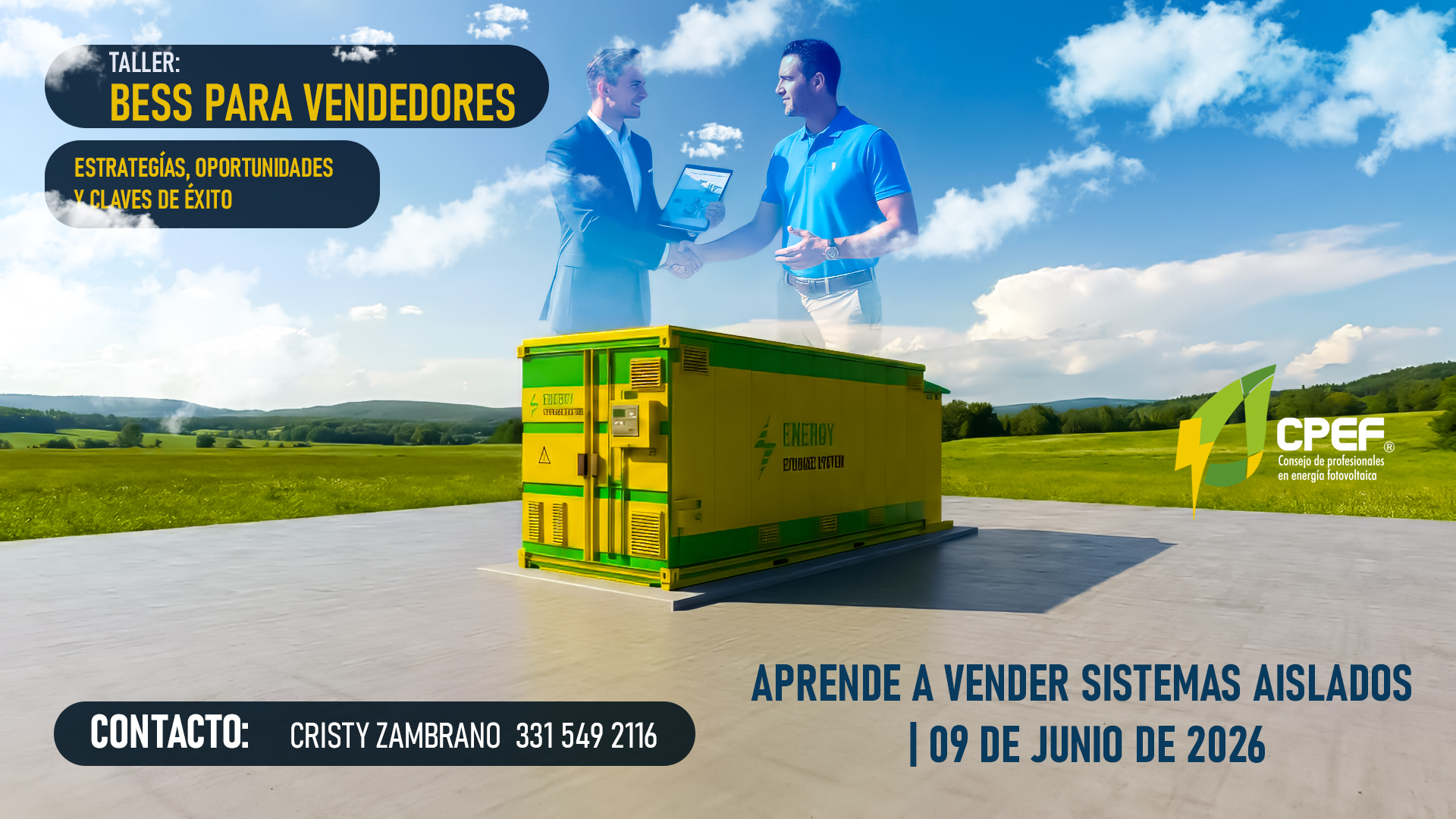 TALLER BESS PARA VENDEDORES
